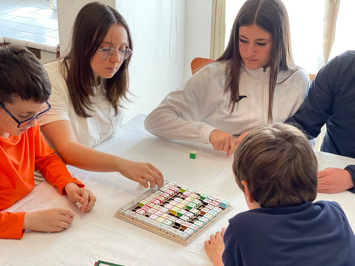 Una partita a Logic Cubes